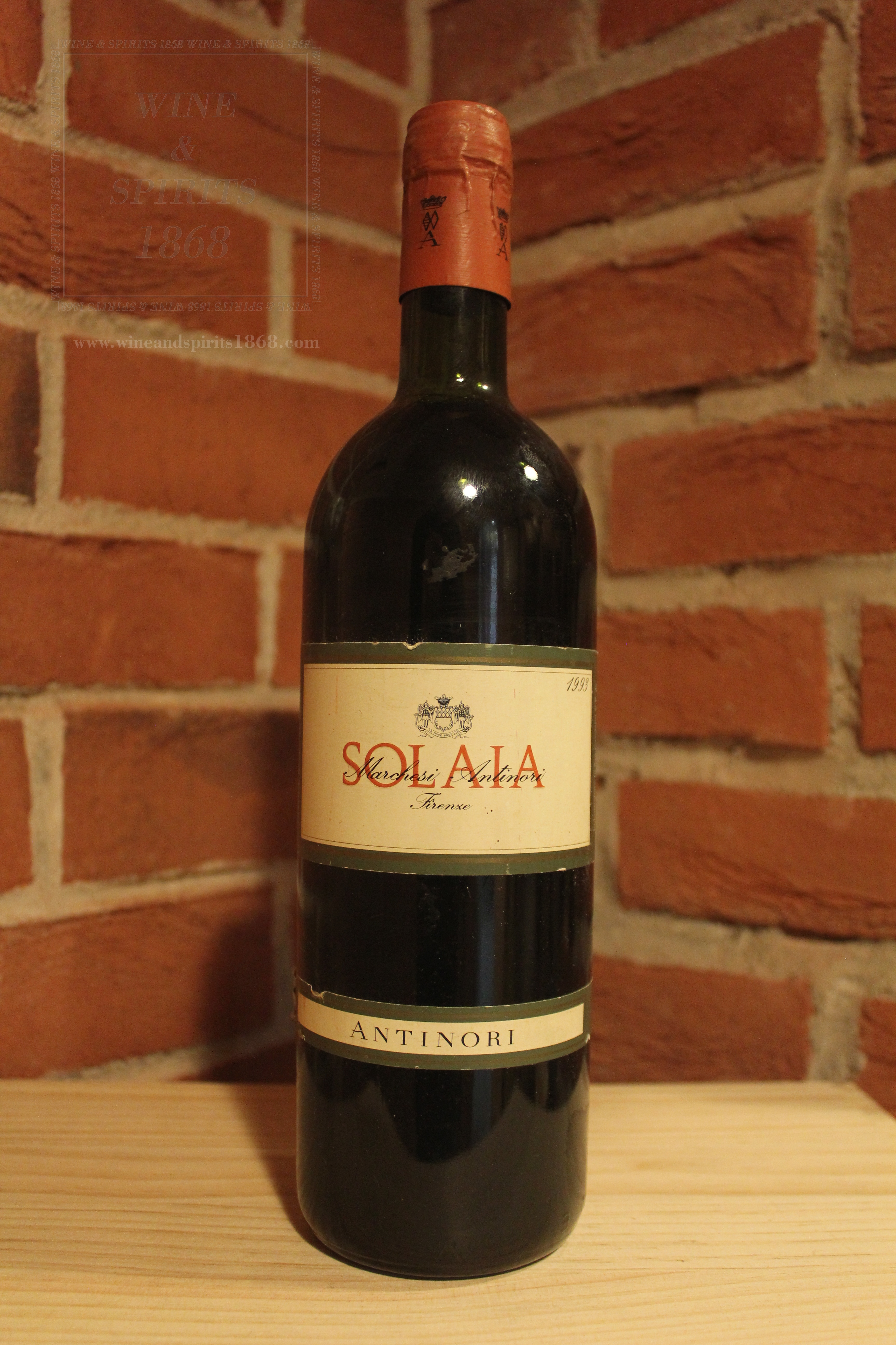 Wine and Spirits 1868 - Solaia Antinori 1993