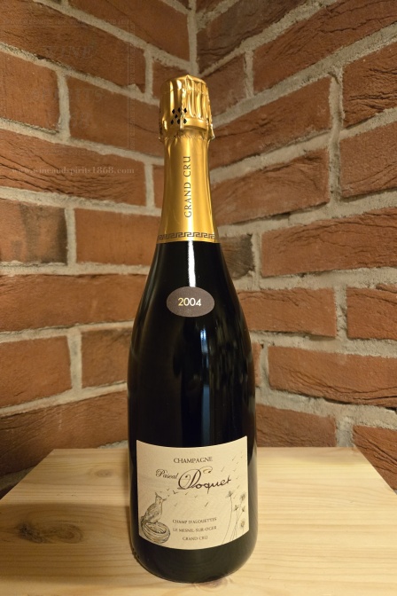 Champagne Grand Cru Mesnil Sur Oger Allouetes Pascal Doquet 2004