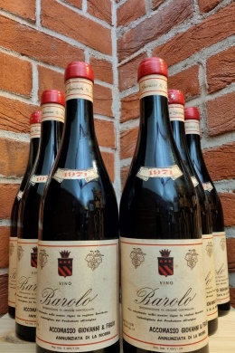 Barolo Vigneto Rocchette  Cav Accomasso 1971