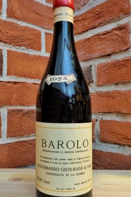 Barolo Vigneto Rocchette Cav Accomasso 1974 Cavalier Lorenzo Accomasso